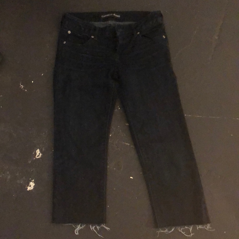 Dark Capri Express Jeans
